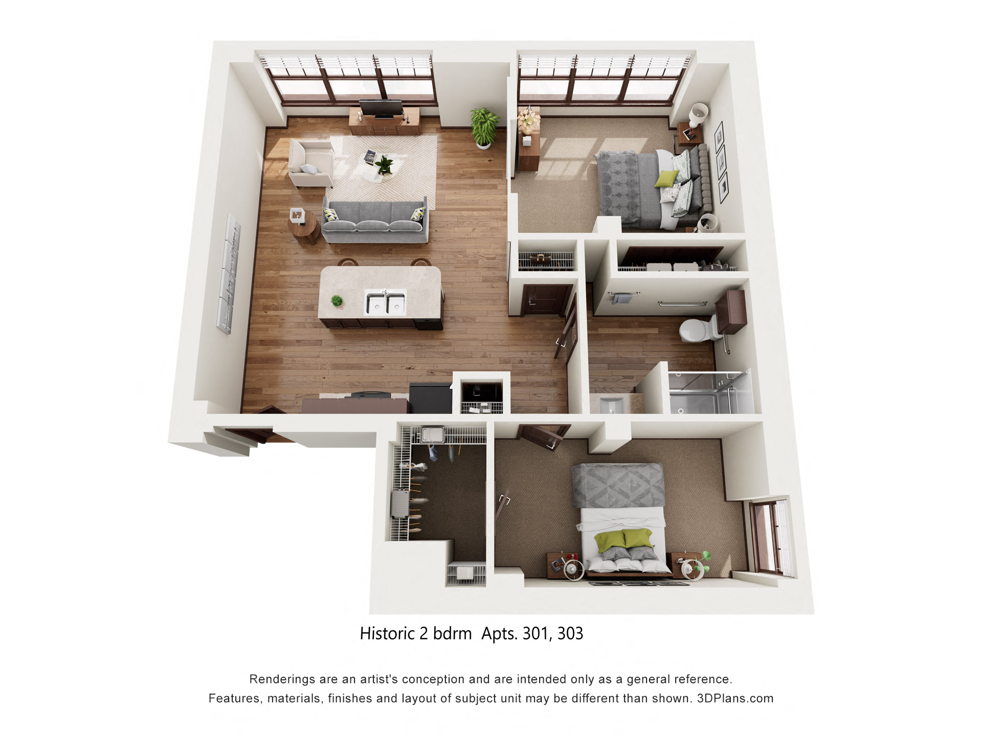 Suite A Floorplan
